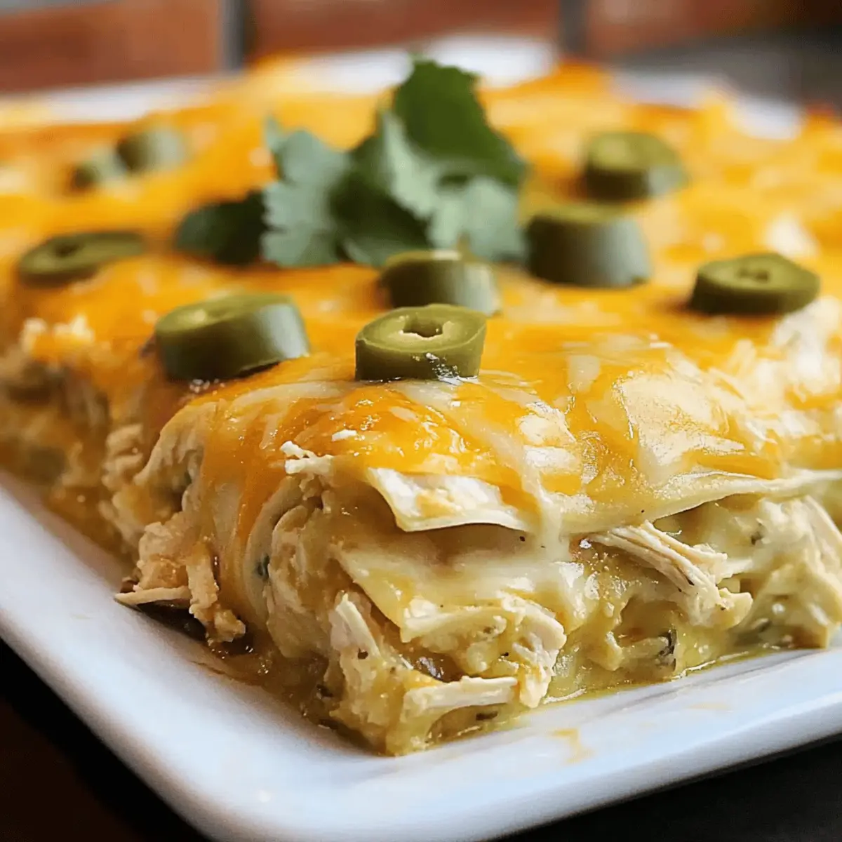 Chicken Enchilada Casserole