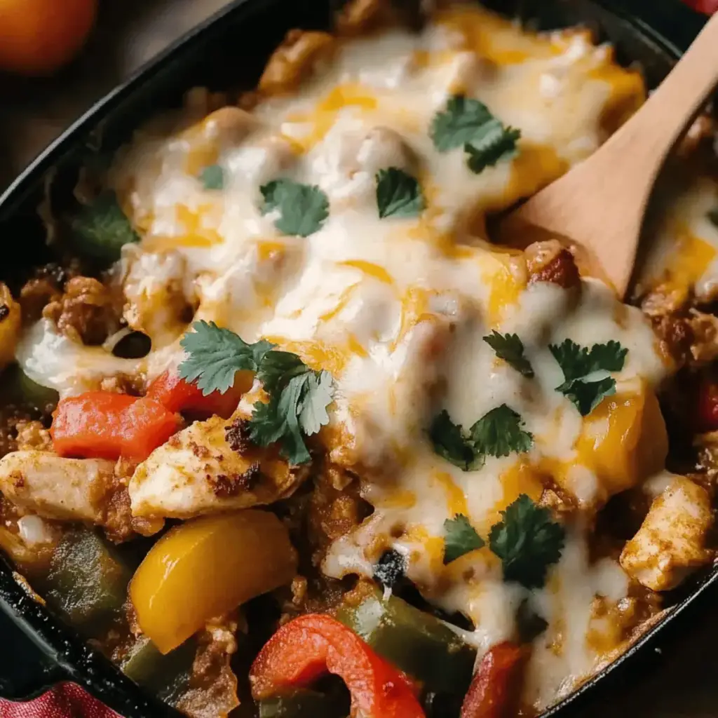 Chicken Fajita Casserole