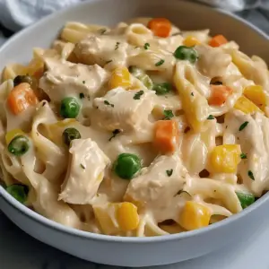 Chicken Pot Pie Pasta