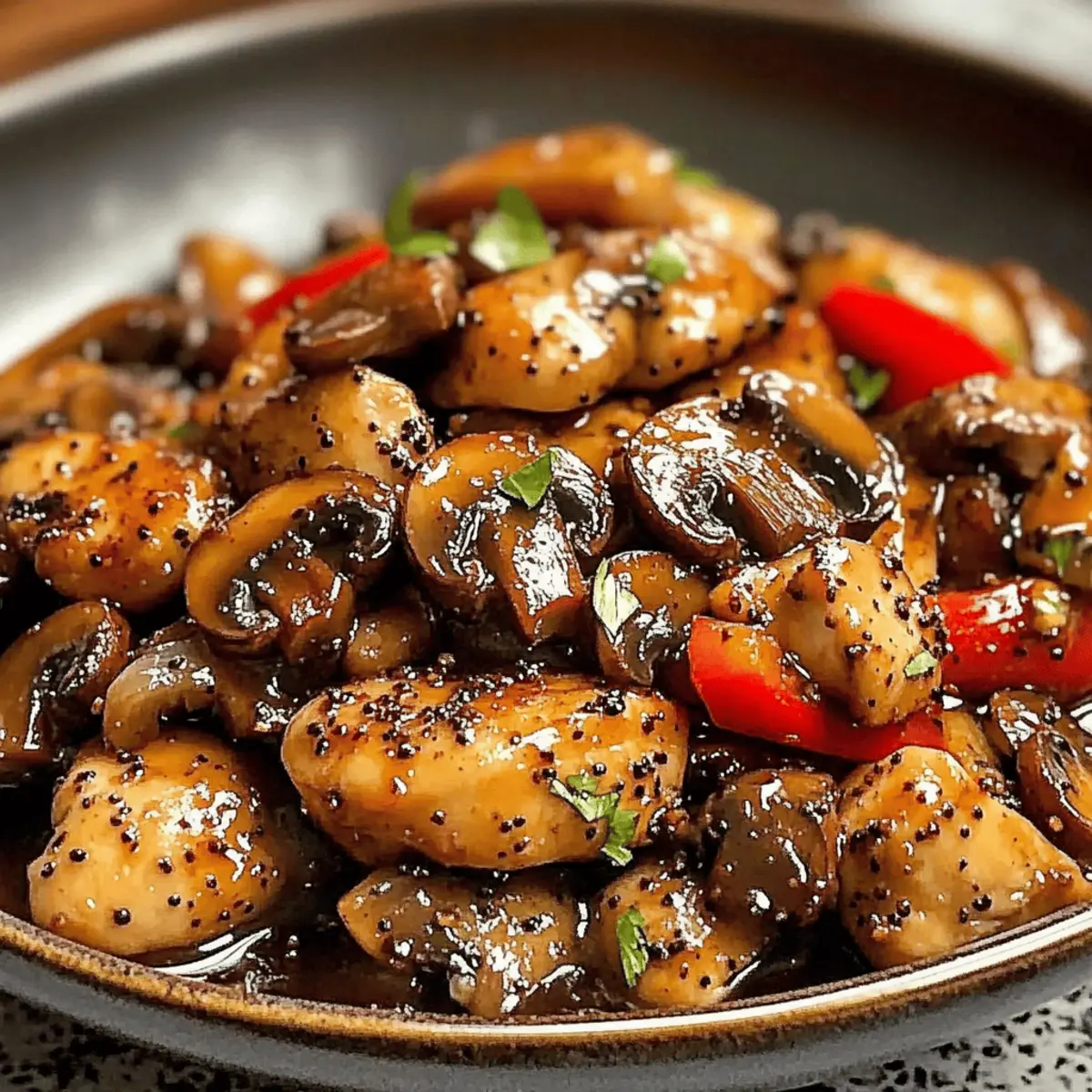 Chicken with Mushrooms