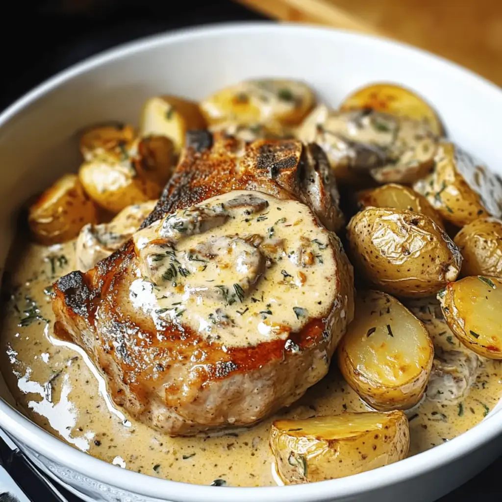 Creamy Pork Chops
