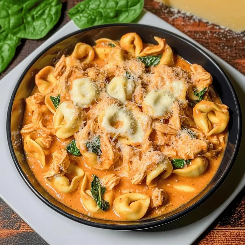 CrockPot Chicken Tortellini