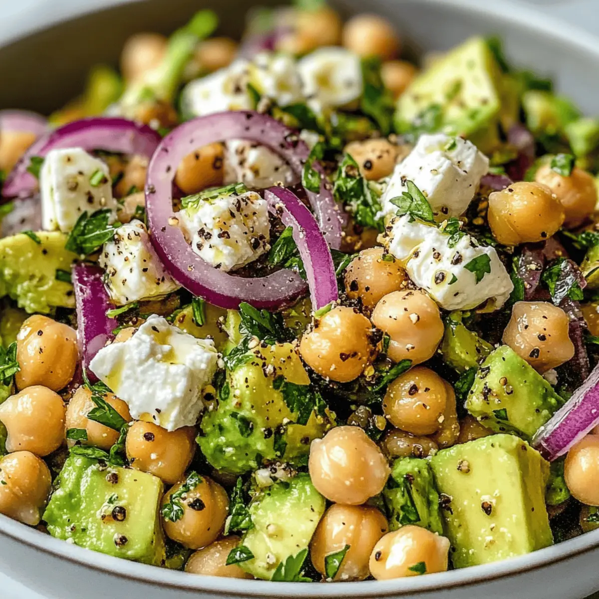 Feta Avocado Salad