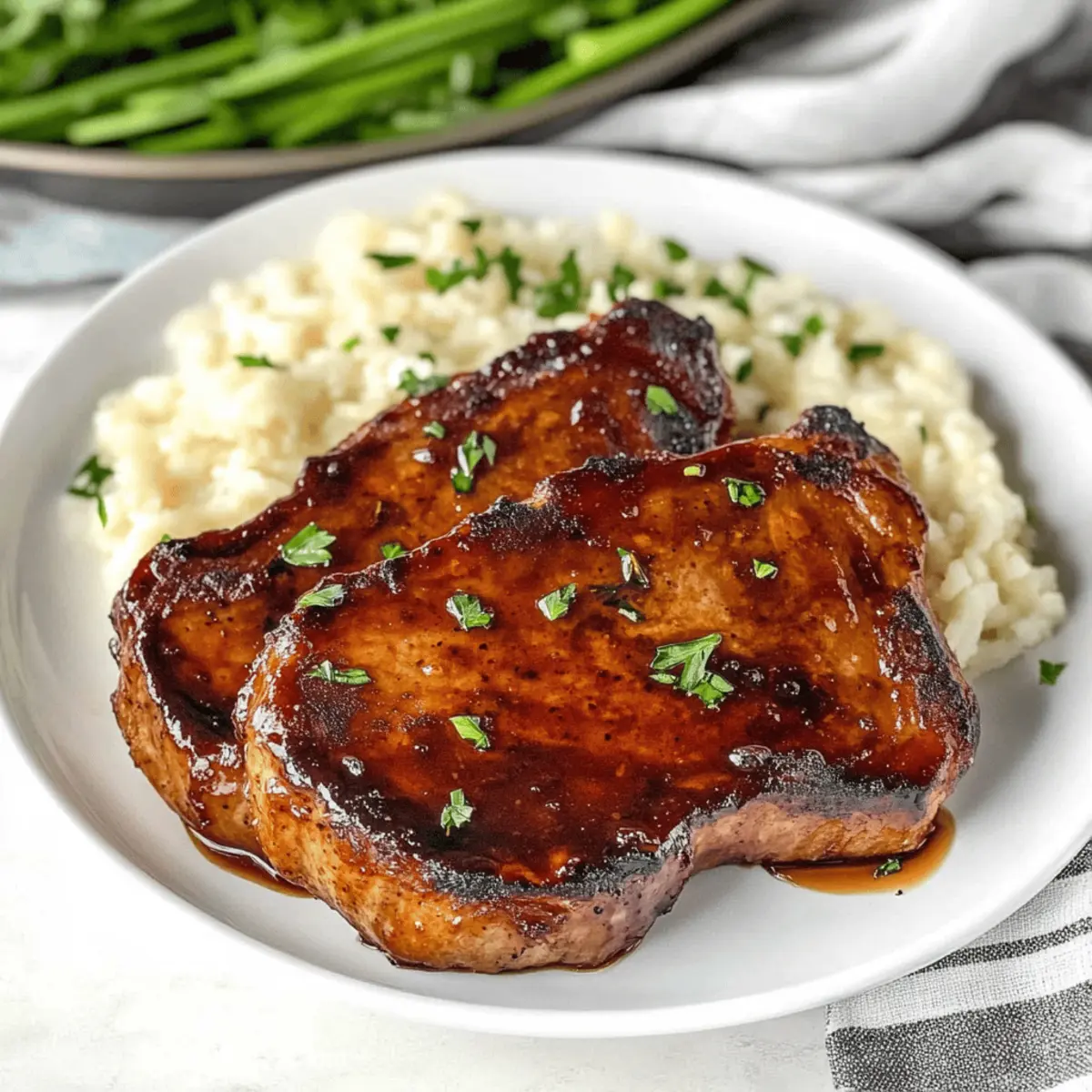Glazed Pork Chops