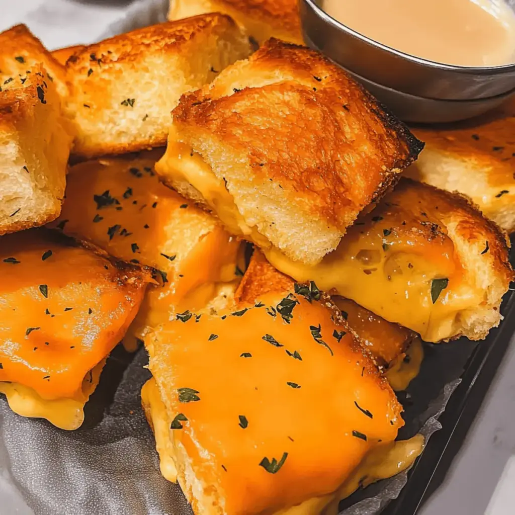 Hawaiian Roll Grilled Cheese