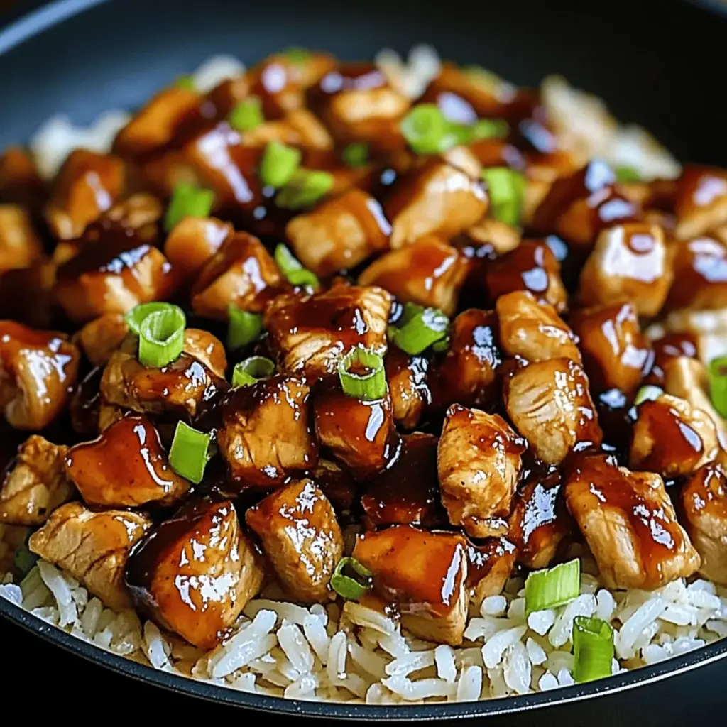 Honey BBQ Chicken Rice