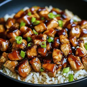 Honey BBQ Chicken Rice