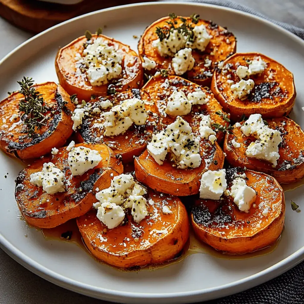 Honey Feta Sweet Potato