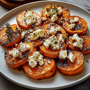 Honey Feta Sweet Potato