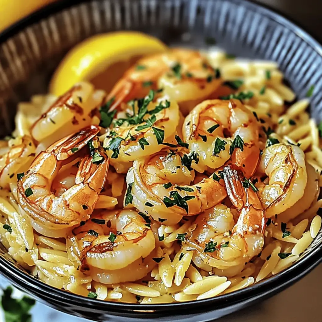 Irresistible Shrimp Orzo