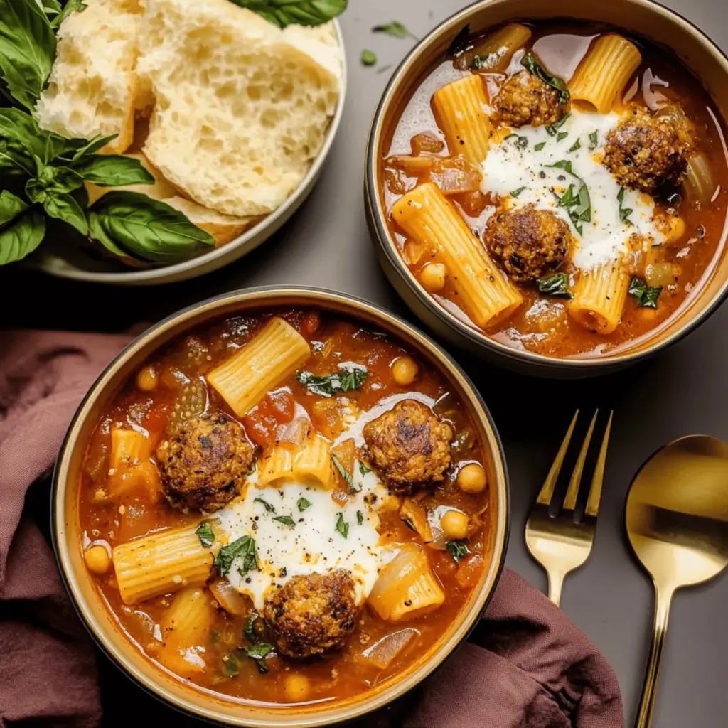 Italian Meatball Soup