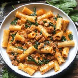 Italian Sausage Rigatoni