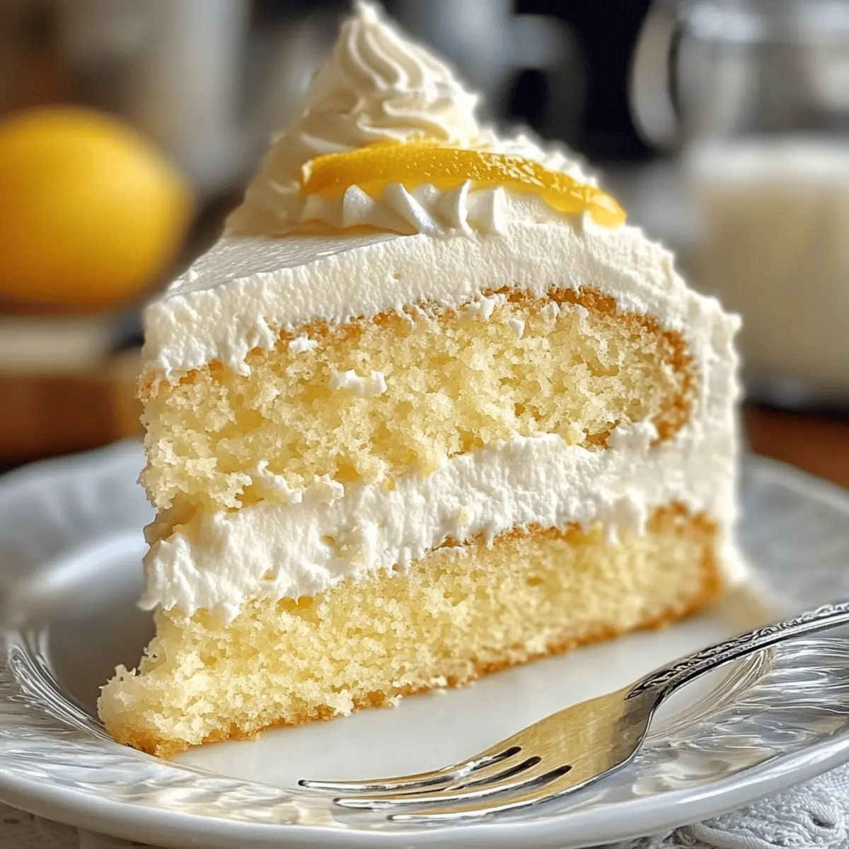 Lemon Cream Cake