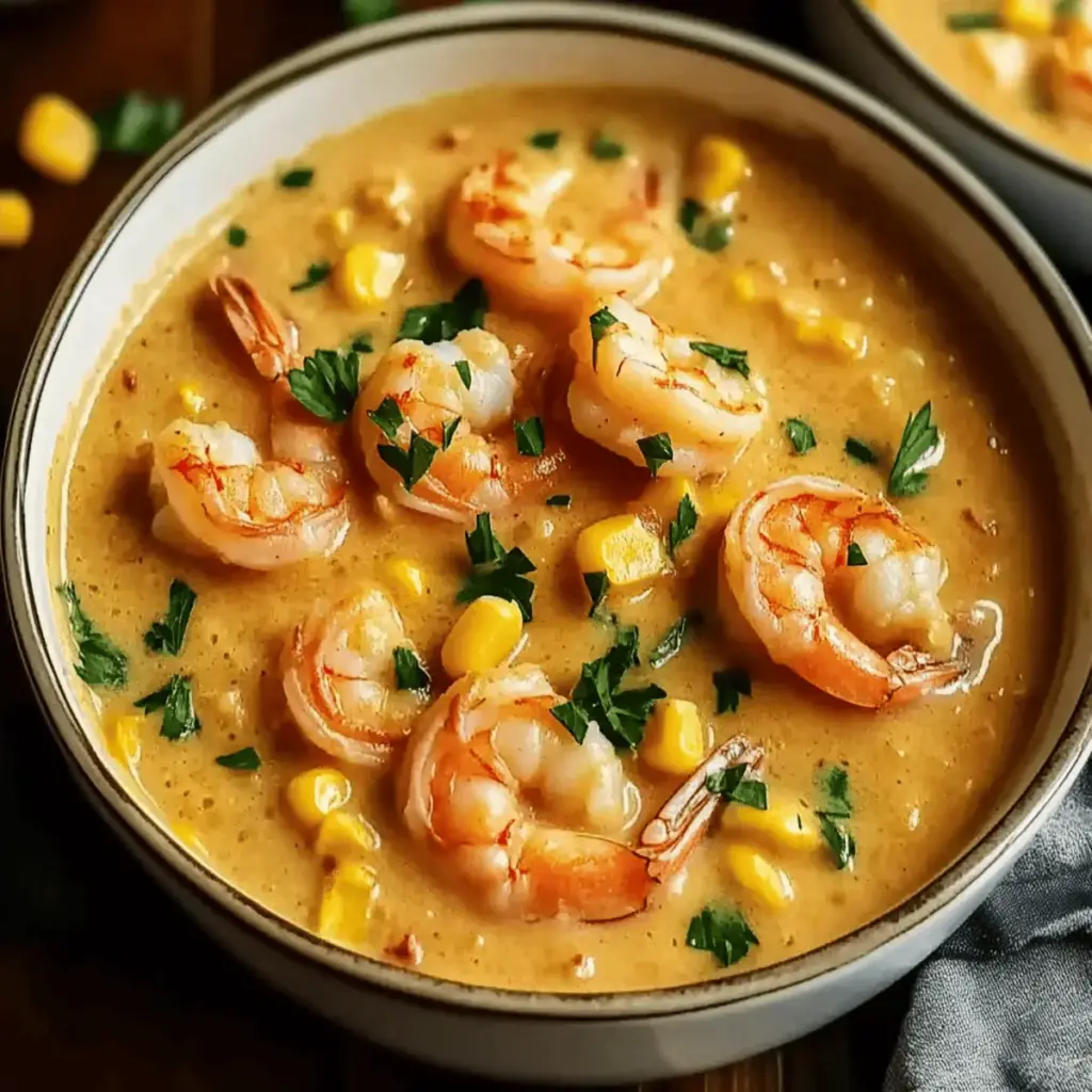 Louisiana Shrimp Corn Bisque