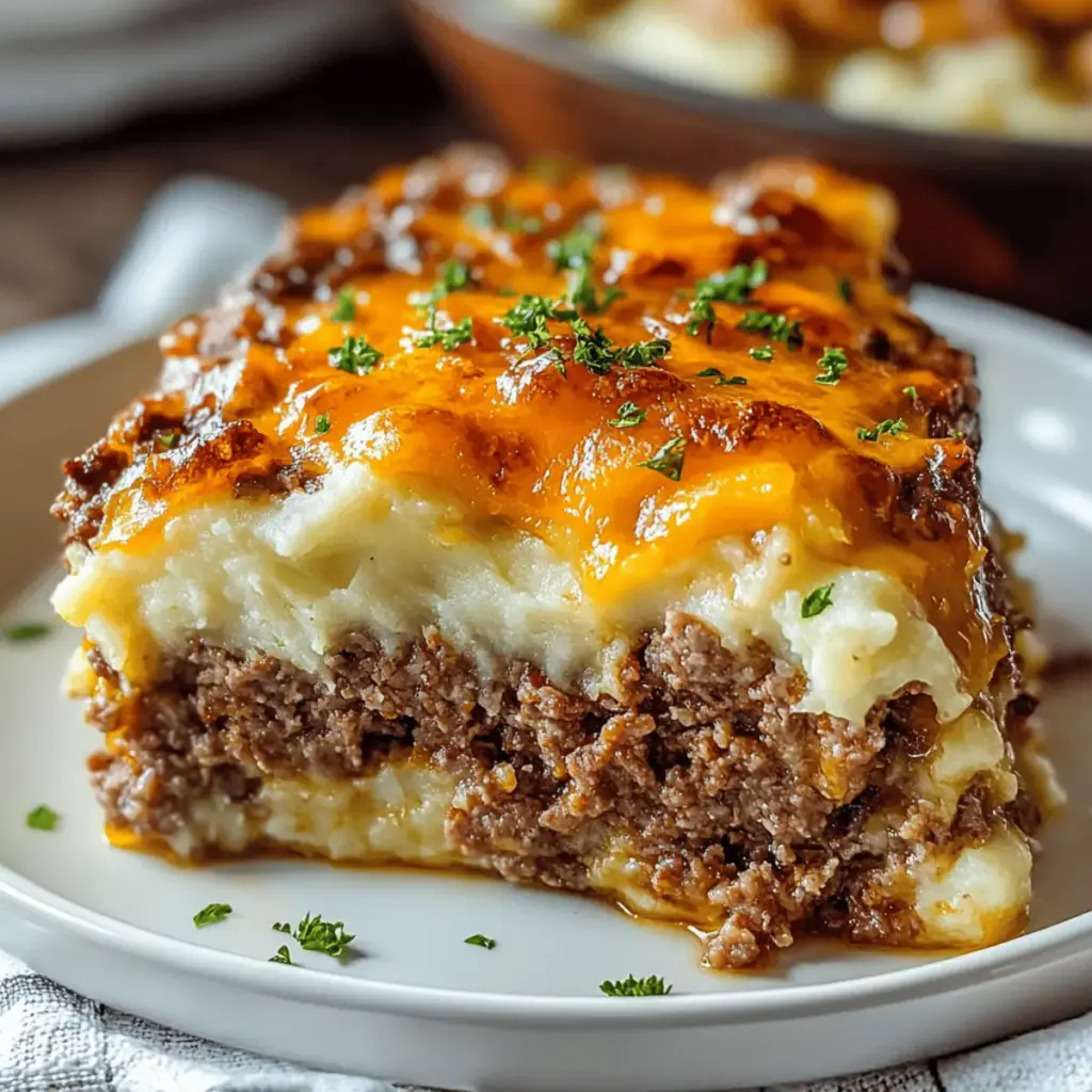 Meatloaf with Mashed Potatoes
