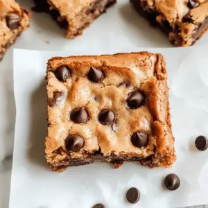 Moist Banana Bread Blondies