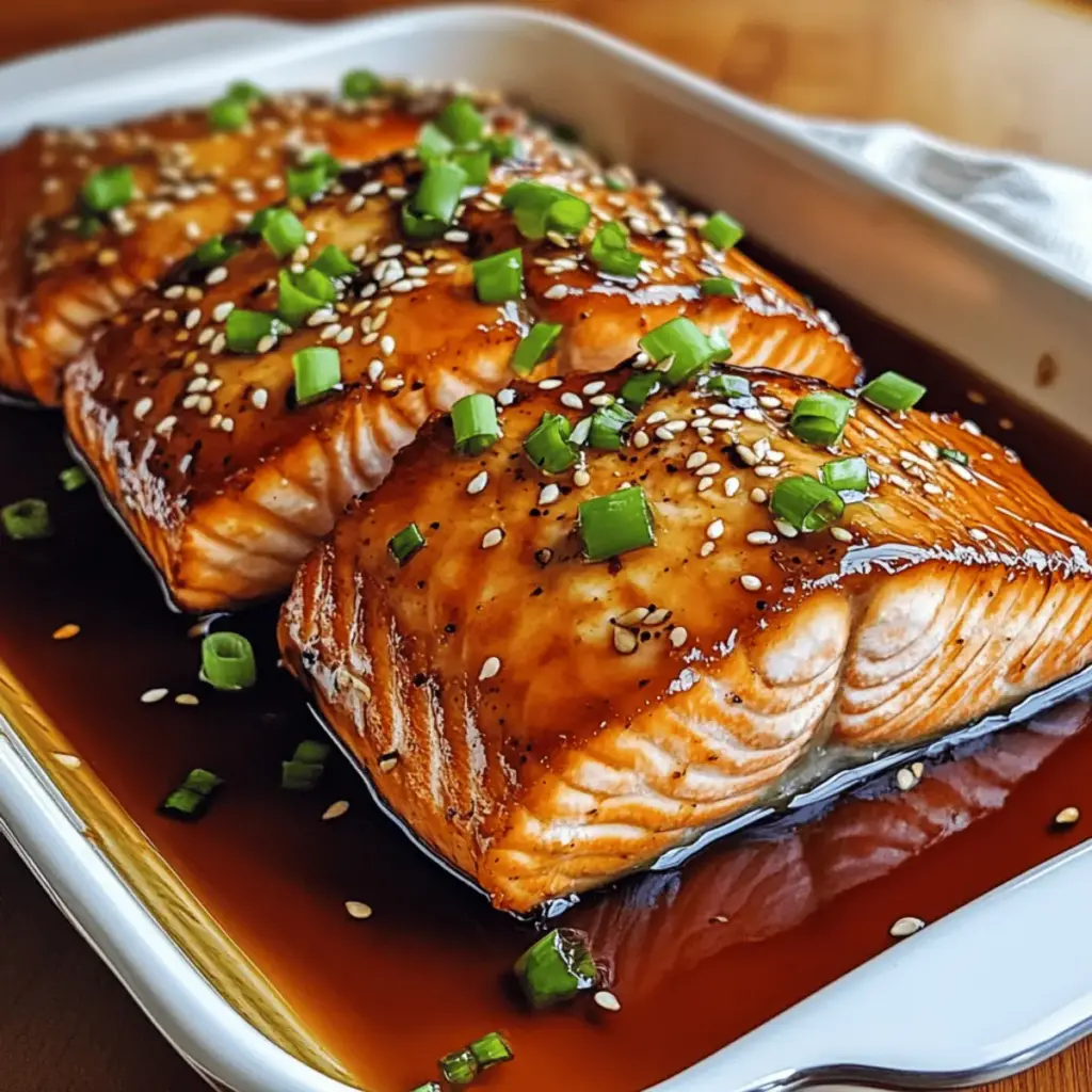 Orange Teriyaki Salmon