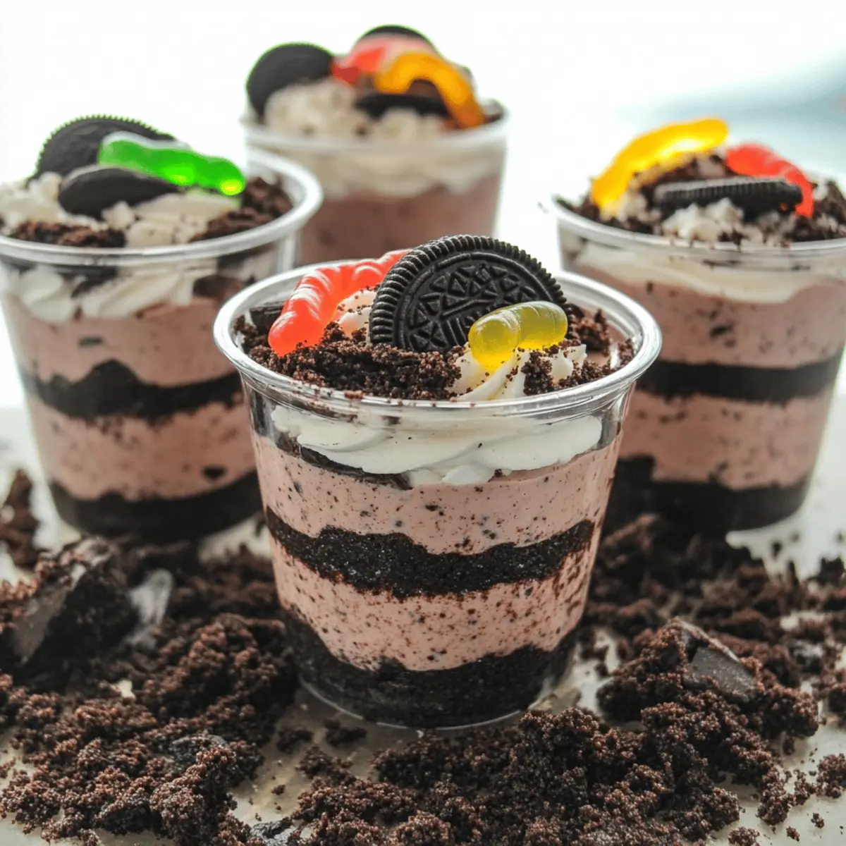 Oreo Cookie Dirt Cup