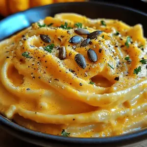 Pumpkin Alfredo Pasta