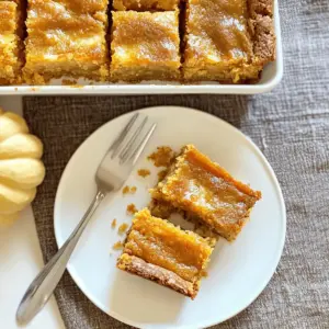 Pumpkin Butter Bars