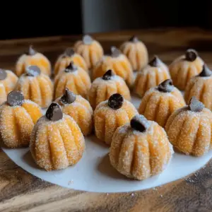 Pumpkin Cheesecake Truffles
