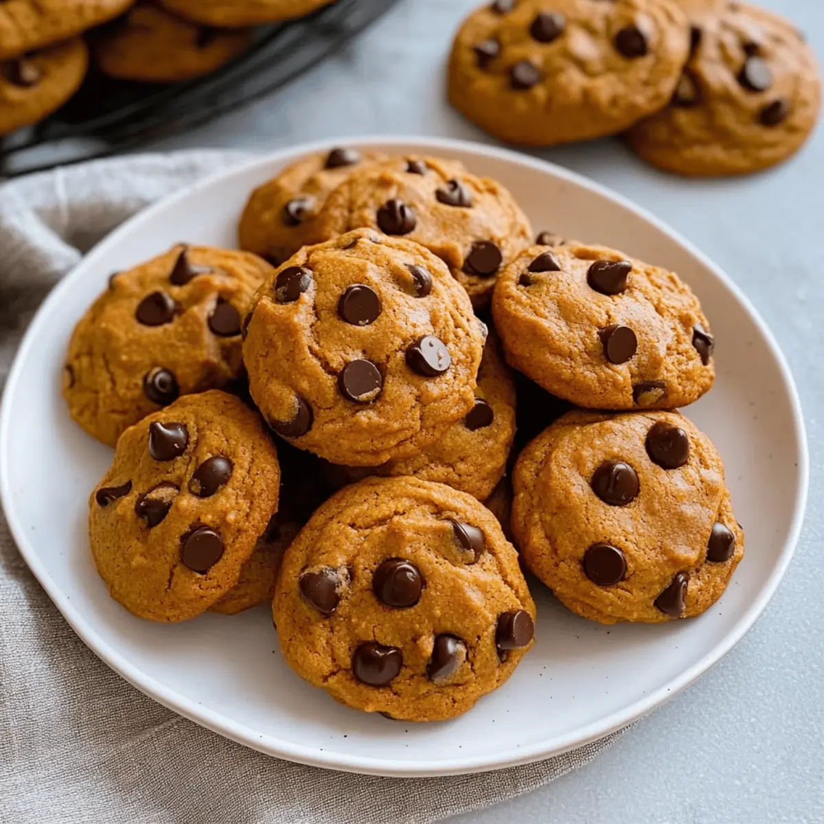 Pumpkin Chocolate Chip Cookies