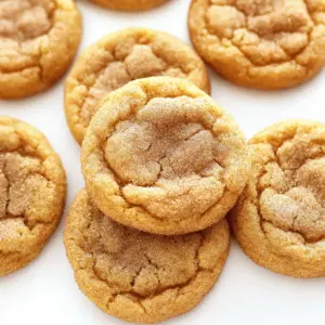 Pumpkin Snickerdoodle Cookies