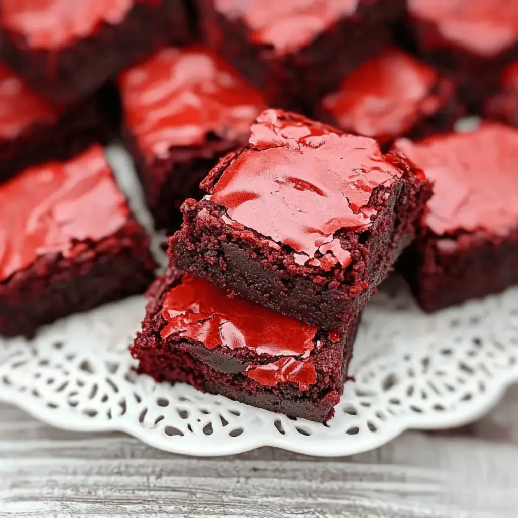 Red Velvet Brownies