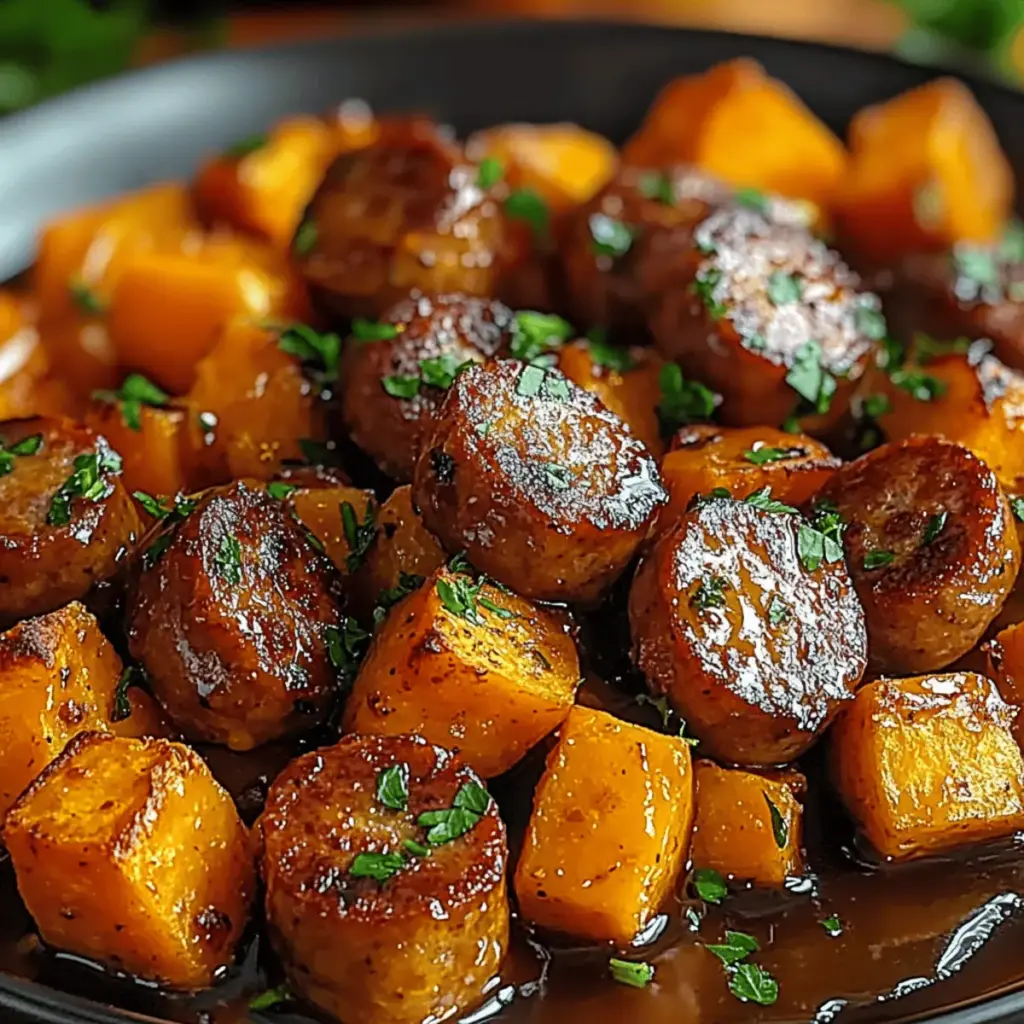Sausage and Sweet Potatoes