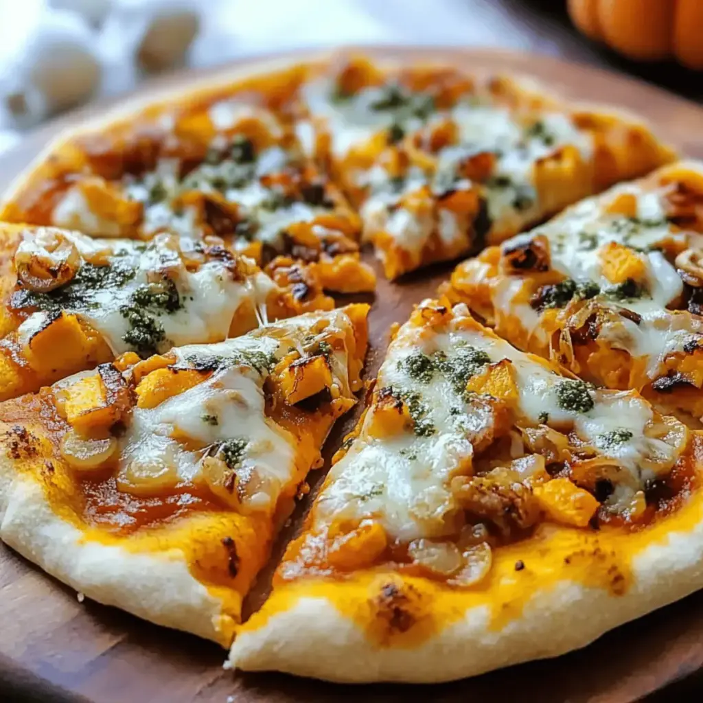 Savory Pumpkin Pizza