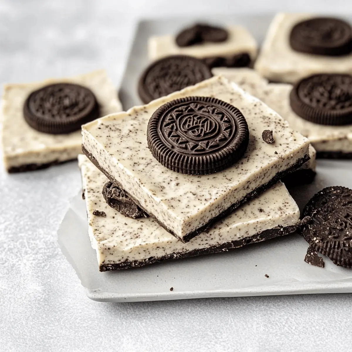 White Chocolate Oreo Bark