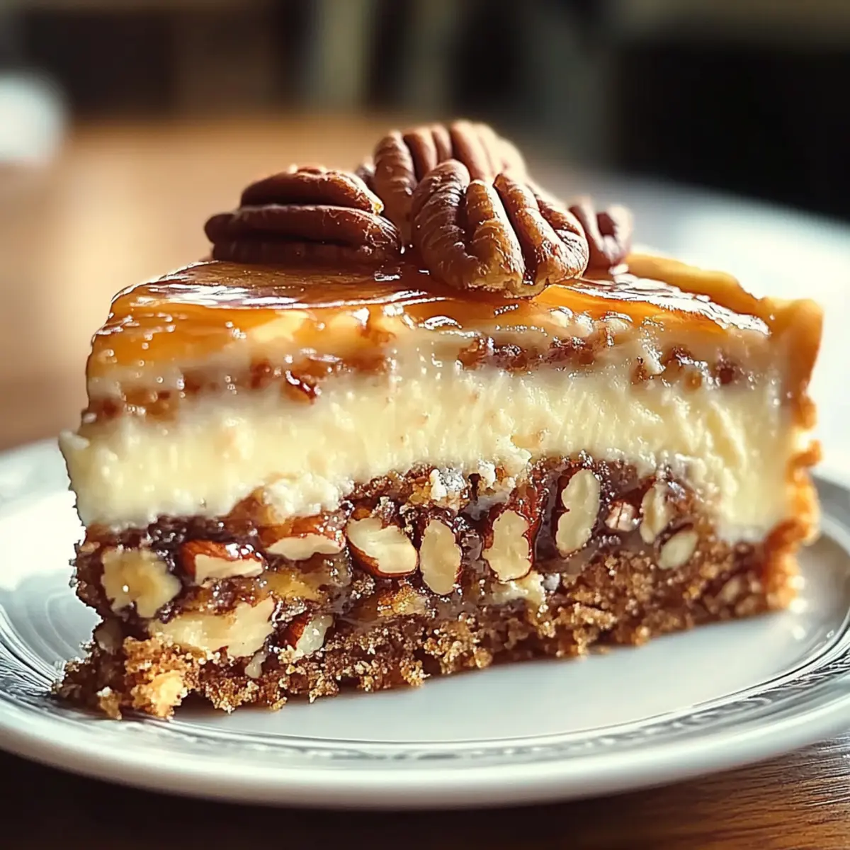 Delicious Gooey Butter Pecan Cake