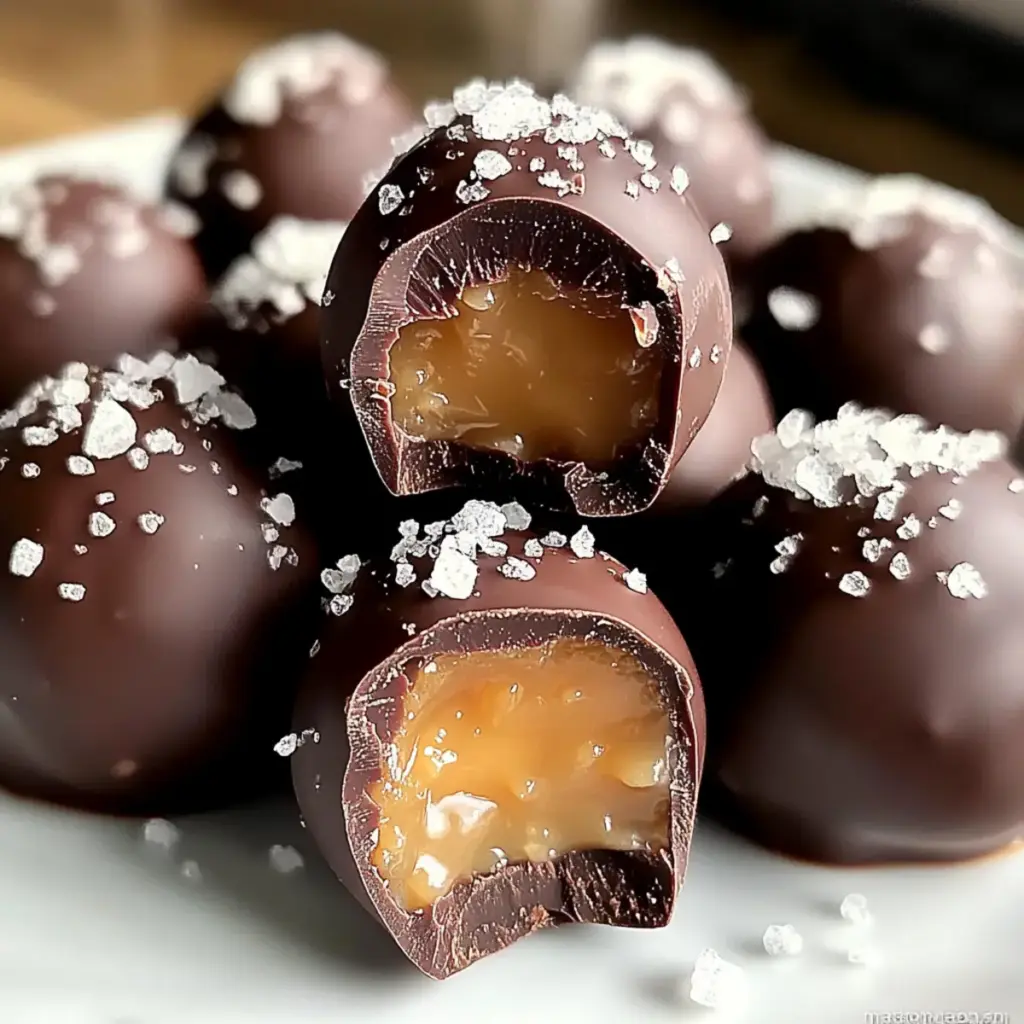 Salted Caramel Truffles