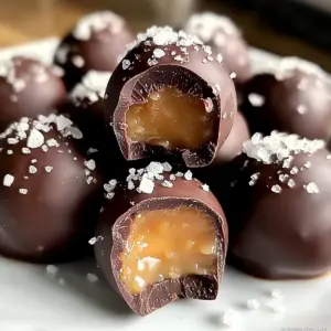 Salted Caramel Truffles