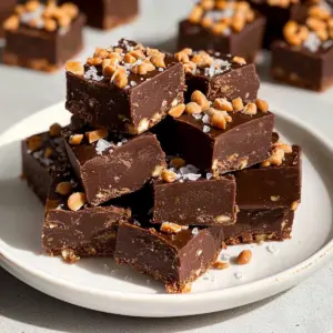 Dark Chocolate Toffee Fudge