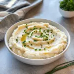Garlic Mashed Cauliflower Recipe