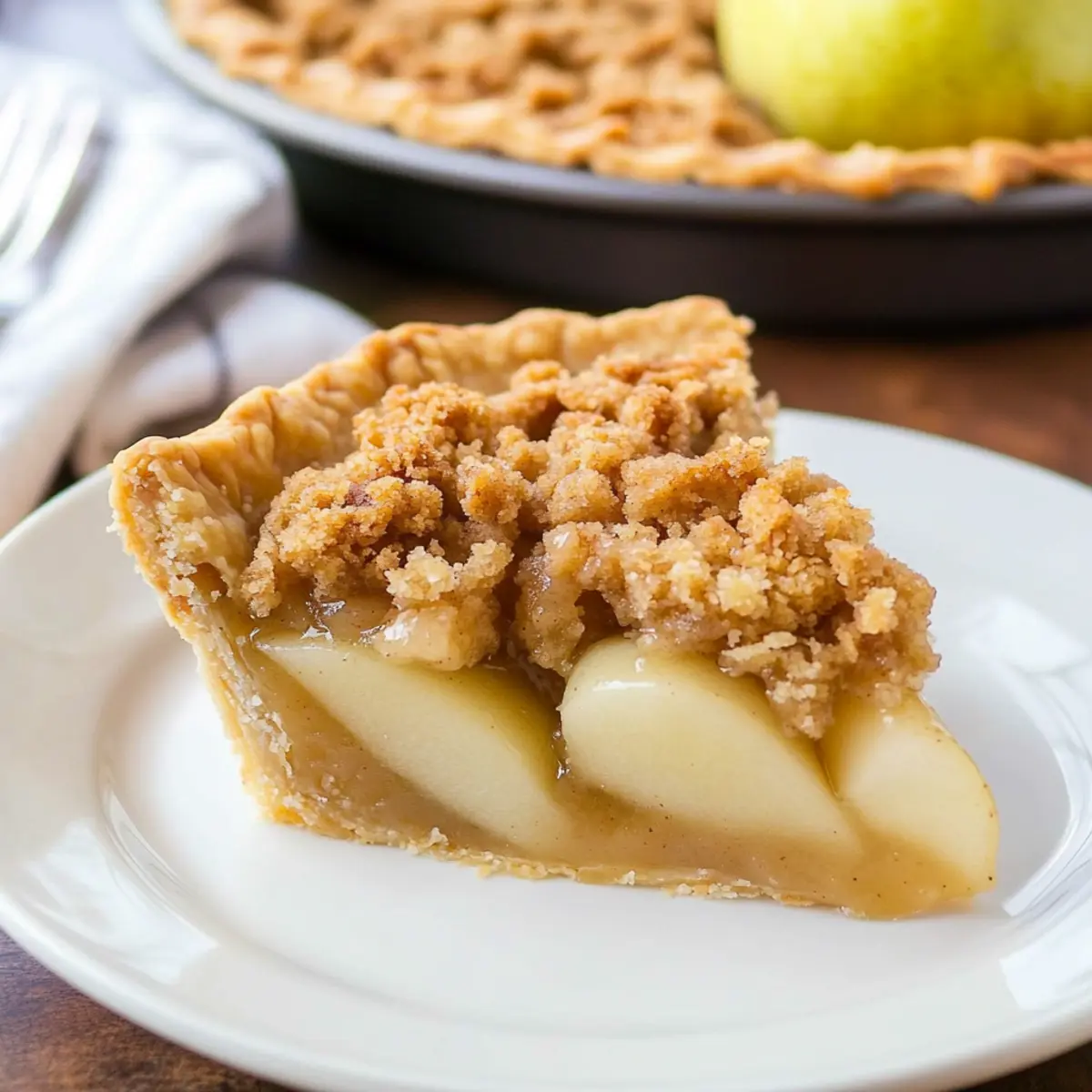 Pear Pie Recipe