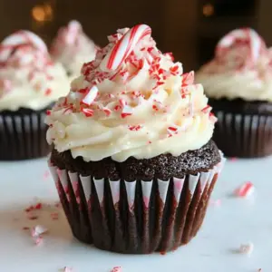 Peppermint Chocolate Cupcakes