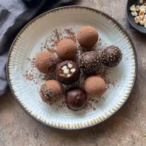 Salted Caramel Chocolate Truffles