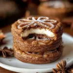 Gingerbread Cheesecake Cookies
