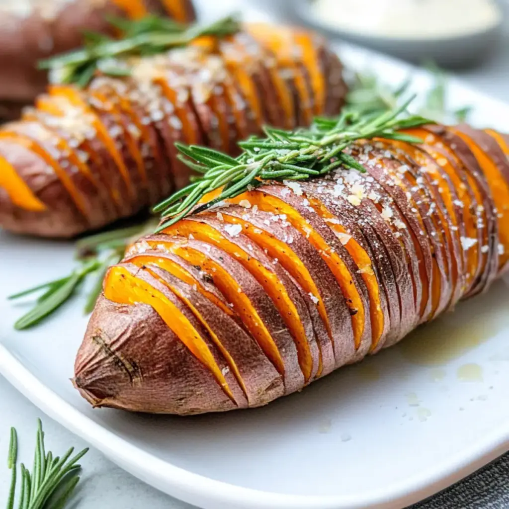 Hasselback Sweet Potatoes