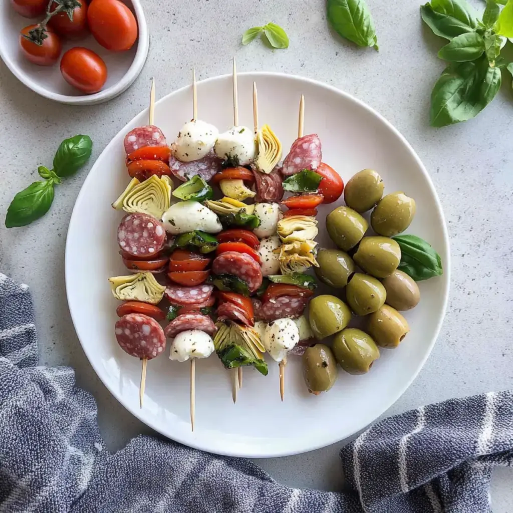 Antipasto Skewers