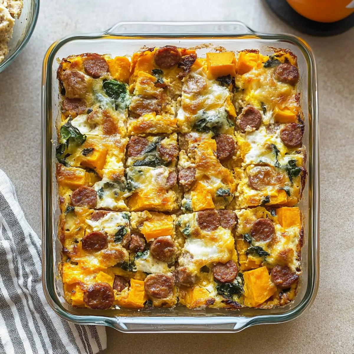 Sausage and Egg Breakfast Casserole