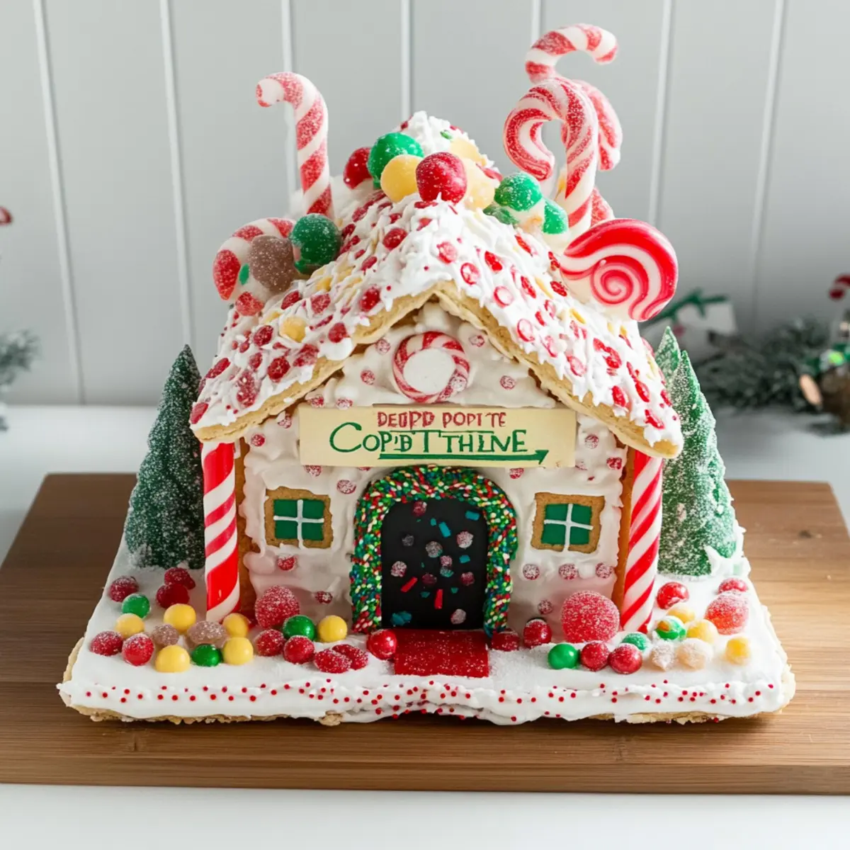 Pop Tart Gingerbread House