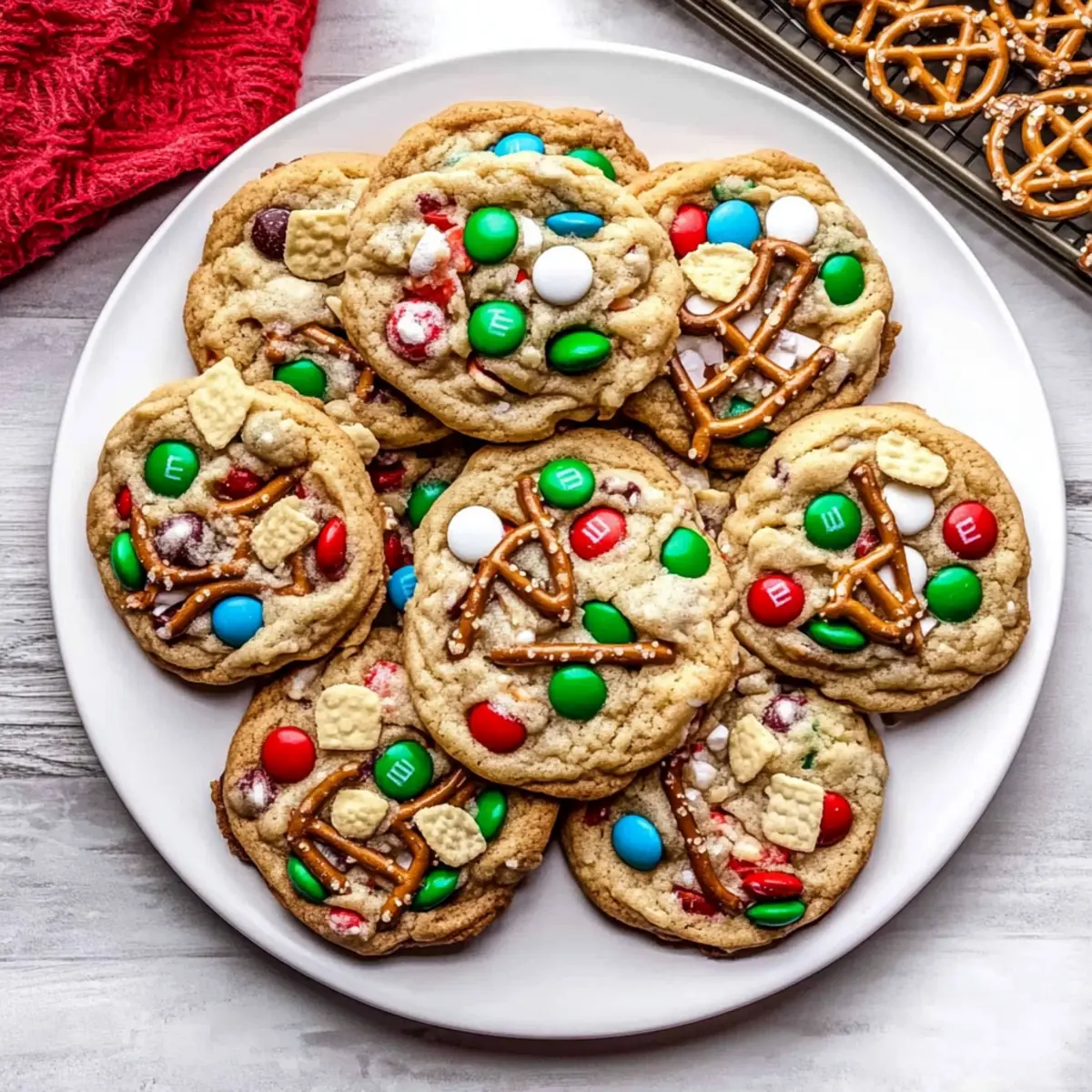 Christmas Kitchen Sink Cookies