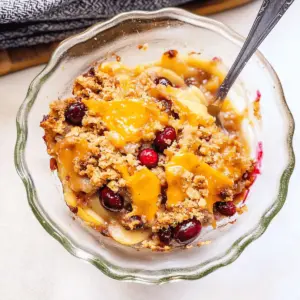 Apple Cranberry Crisp