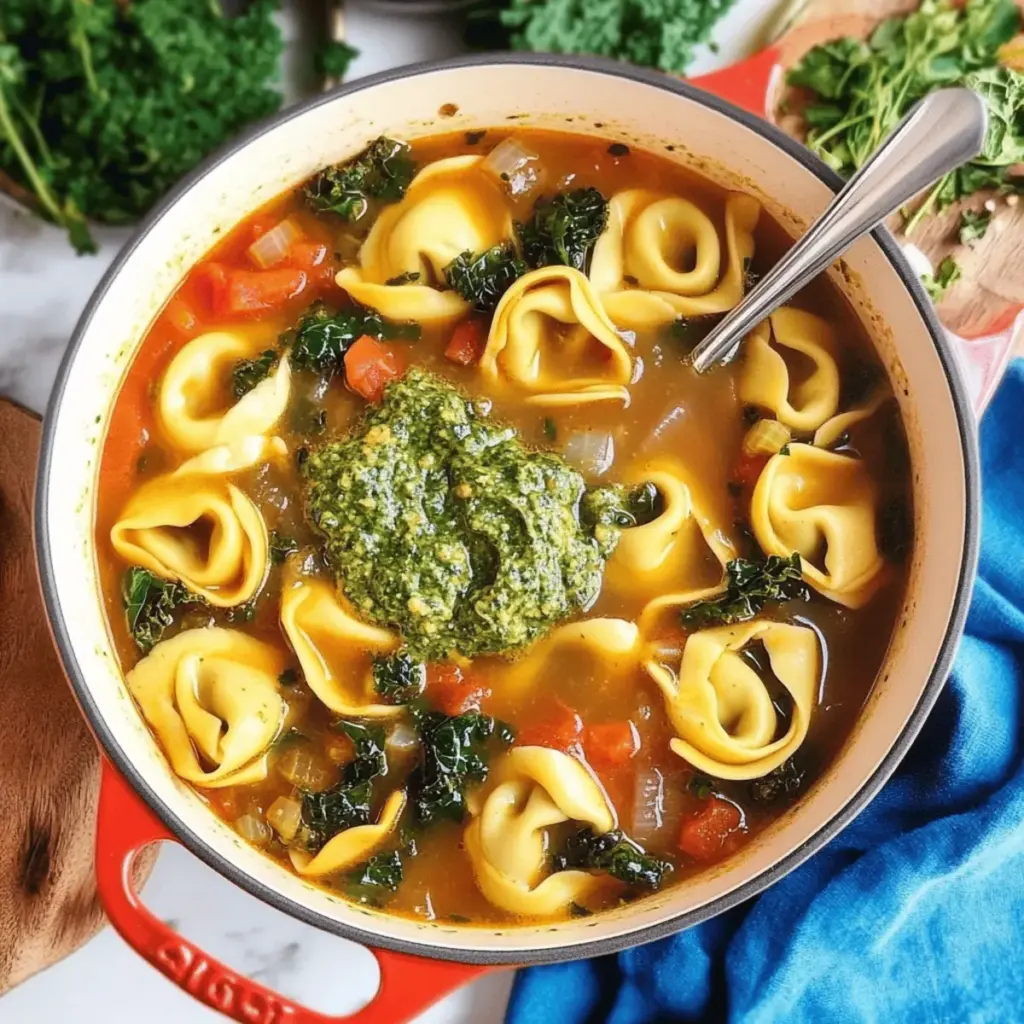 Autumn Tortellini Soup