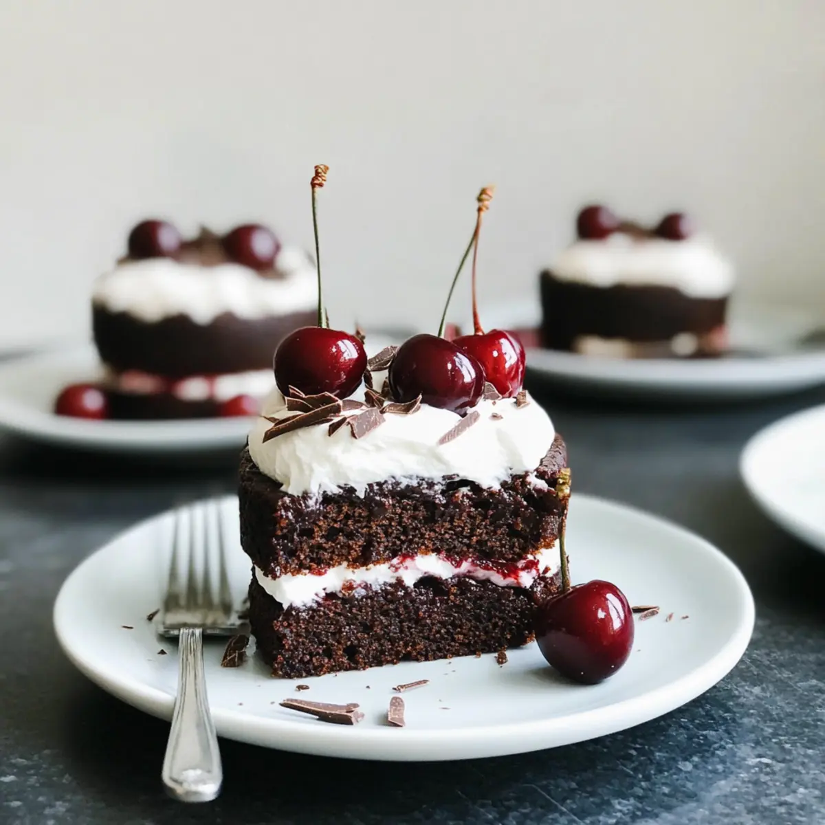 Black Forest Mug Cake