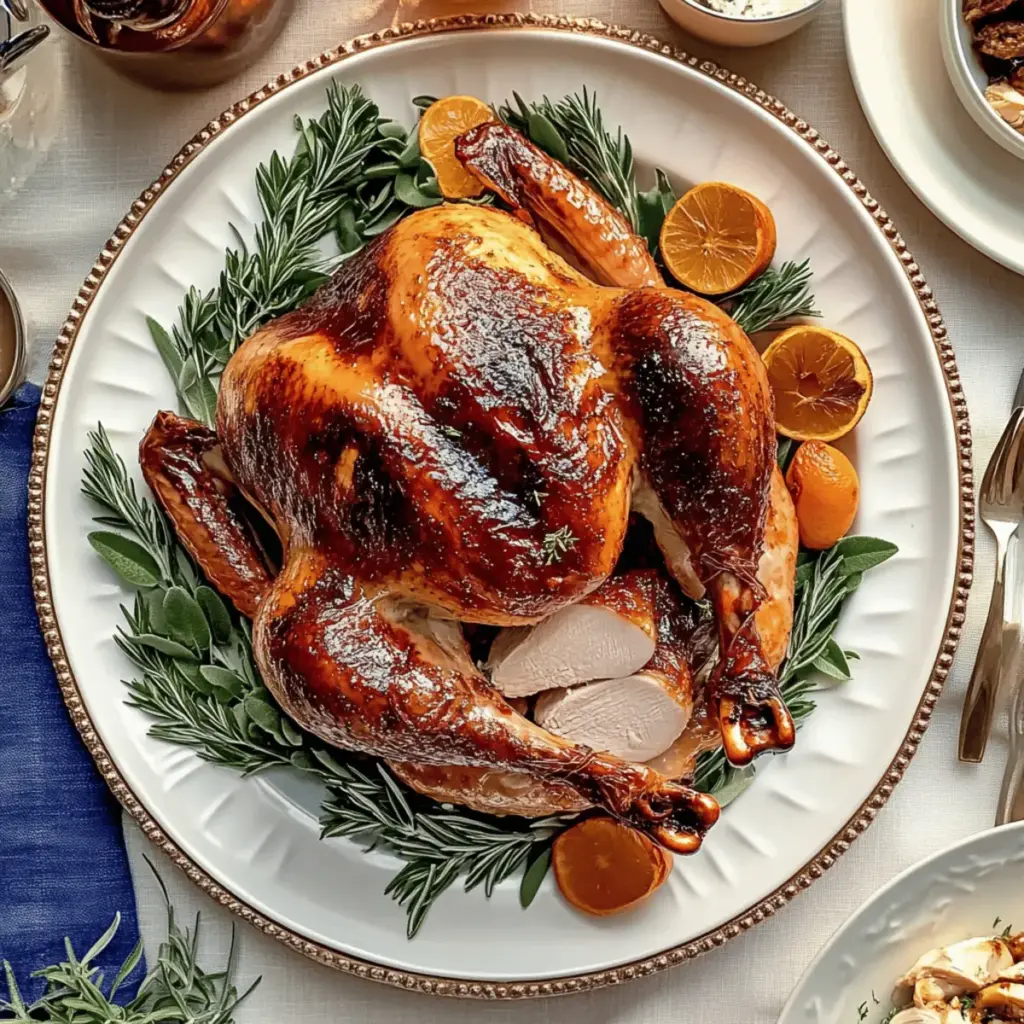 Bourbon Glazed Turkey