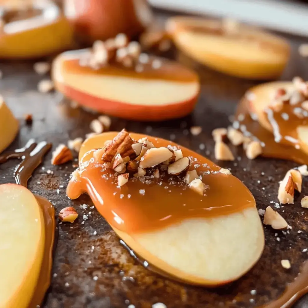 Caramel Apples Slices